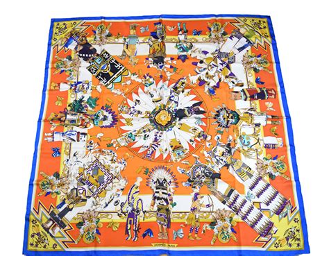 hermes american indian scarf